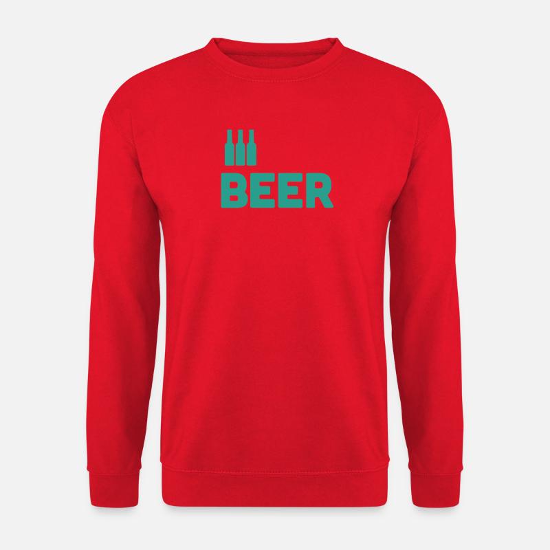 Bierliebhaber - Unisex Pullover - Rot