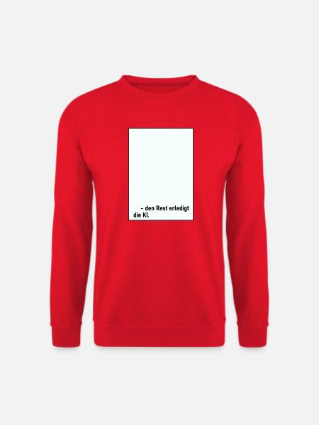 Rest AI - Unisex Sweatshirt - red