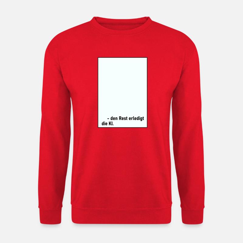 Rest AI - Unisex Sweatshirt - red