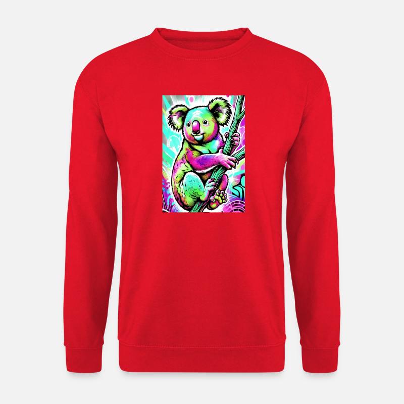 Koala - Unisex Sweatshirt - red