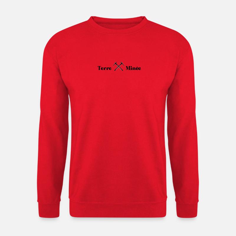 Abgebautes Land - Unisex Pullover - Rot
