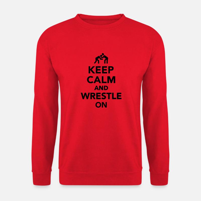 Ringen - Unisex Pullover - Rot