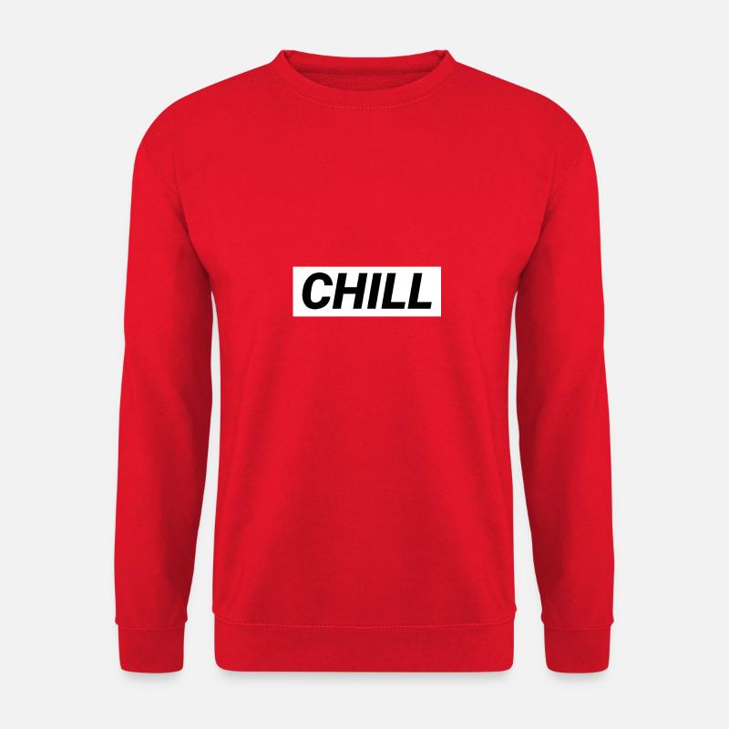 Chill doch - Unisex Pullover - Rot
