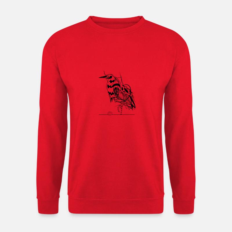 Reiher - Unisex Pullover - Rot