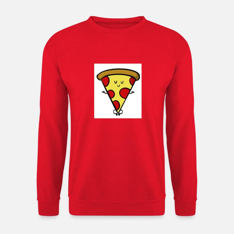 Pizza - Unisex Pullover - Rot