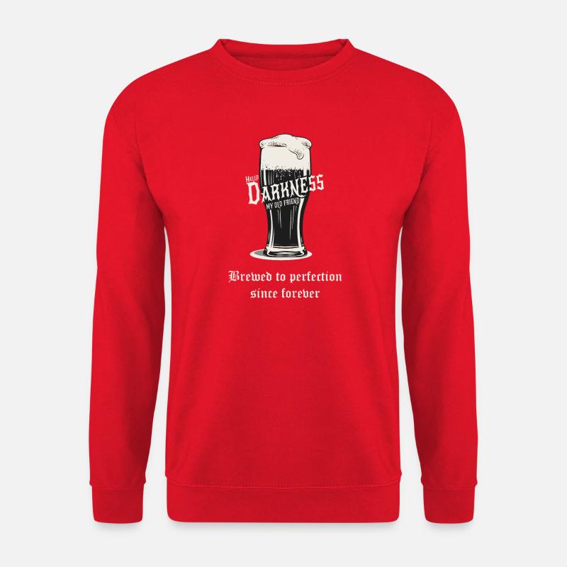 Hello Darkness – Brewed to Perfection - Unisex Pullover - Rot