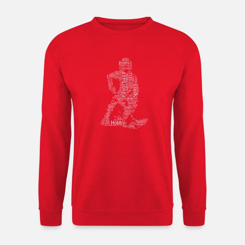Statement für alle Unihockey - Unisex Pullover - Rot