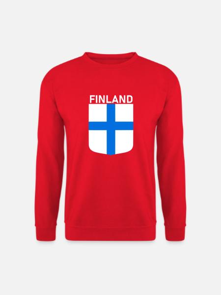 Drapeau Pays 3 - Sweat-shirt Unisexe - rouge