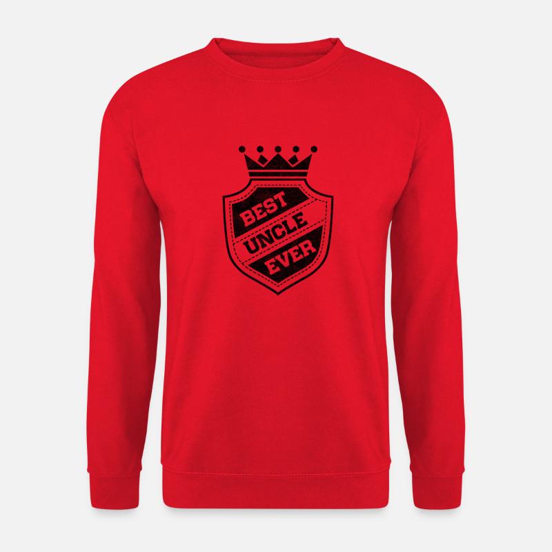 Best Uncle ever - Unisex Sweatshirt - red