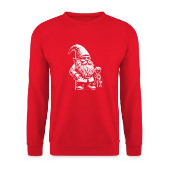 Bunch of keys - Unisex Sweatshirt - red - Front - Alina (178cm) & Michal (187cm)