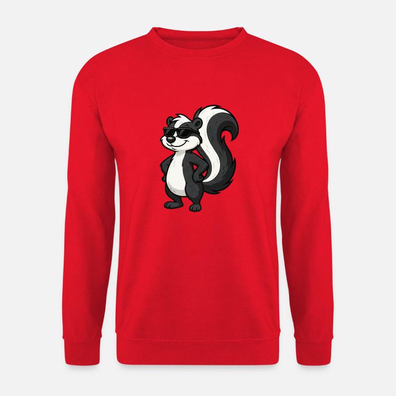 stinktier - Unisex Pullover - Rot