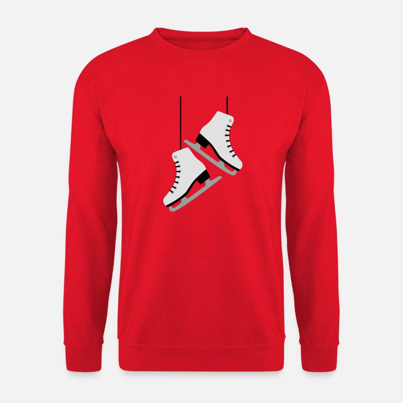 Skating Frau - Unisex Pullover - Rot