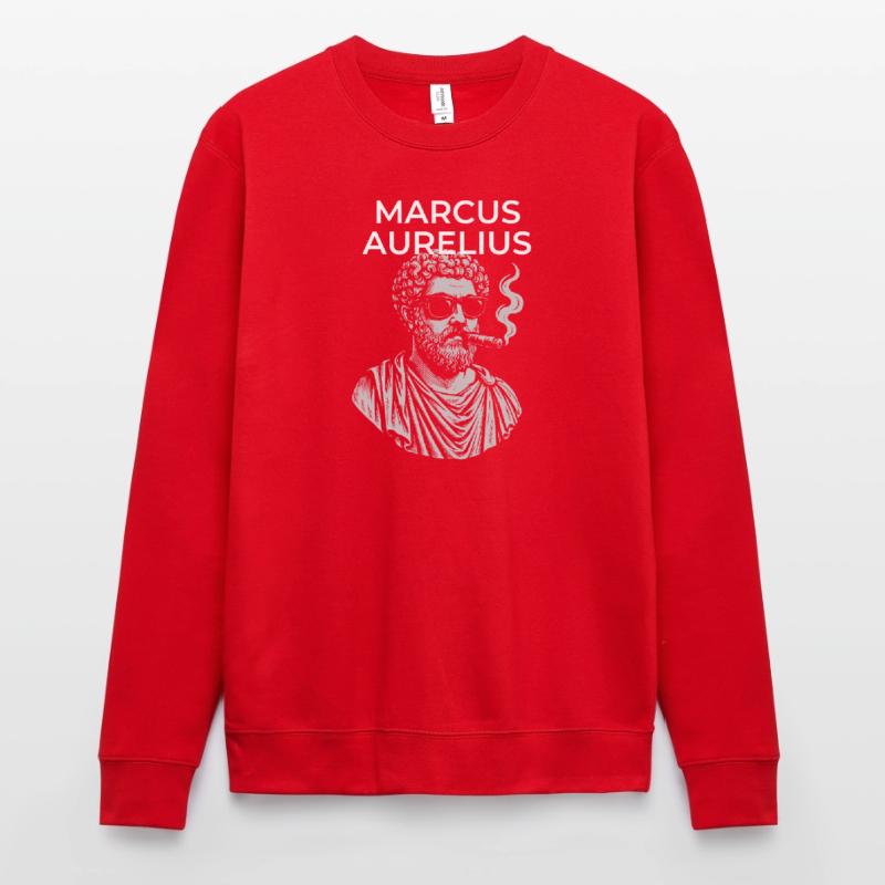 Marcus Aurelius Classical Philosopher Portrait  Unisex Sweatshirt