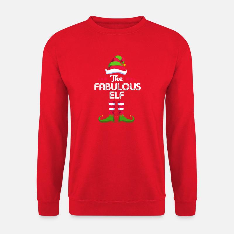 Elf Elf Christmas Gift - Unisex Sweatshirt - red