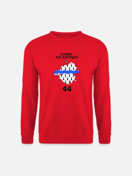 Loire Atlantique 44 - Unisex Sweatshirt - red