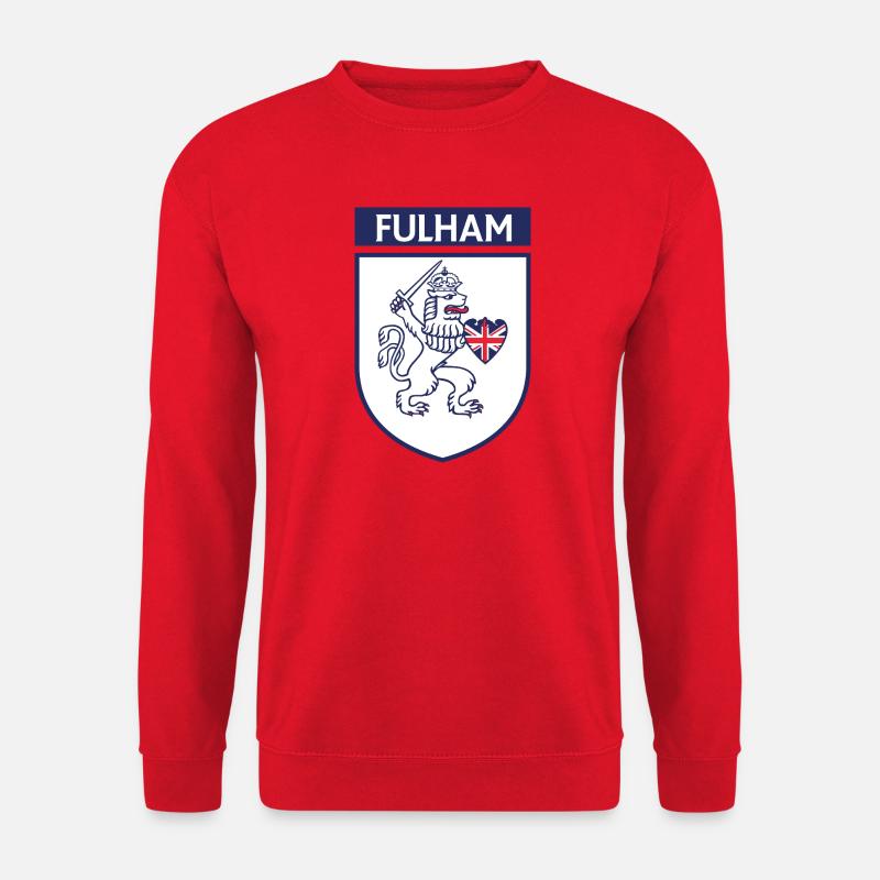 Wappenlöwe mit Schwert - Unisex Pullover - Rot