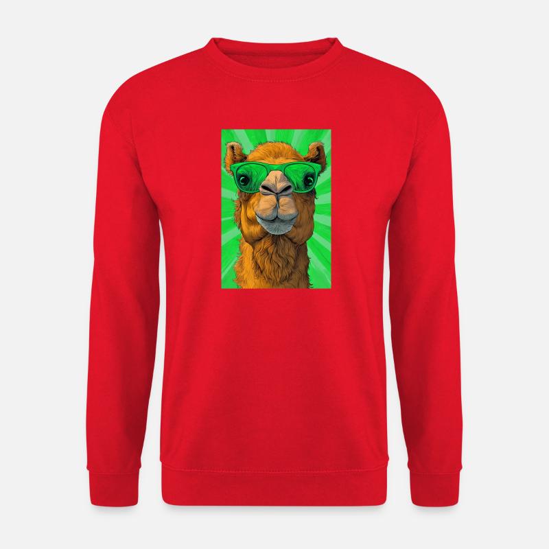 camel - Unisex Sweatshirt - red
