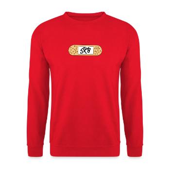 Skate crash crush - Unisex Pullover - Rot - Vorne - Alina (178cm) & Michal (187cm)