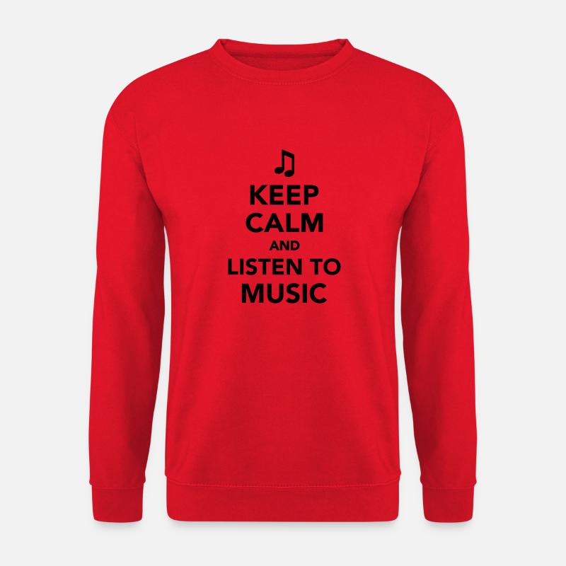 Musik - Unisex Pullover - Rot