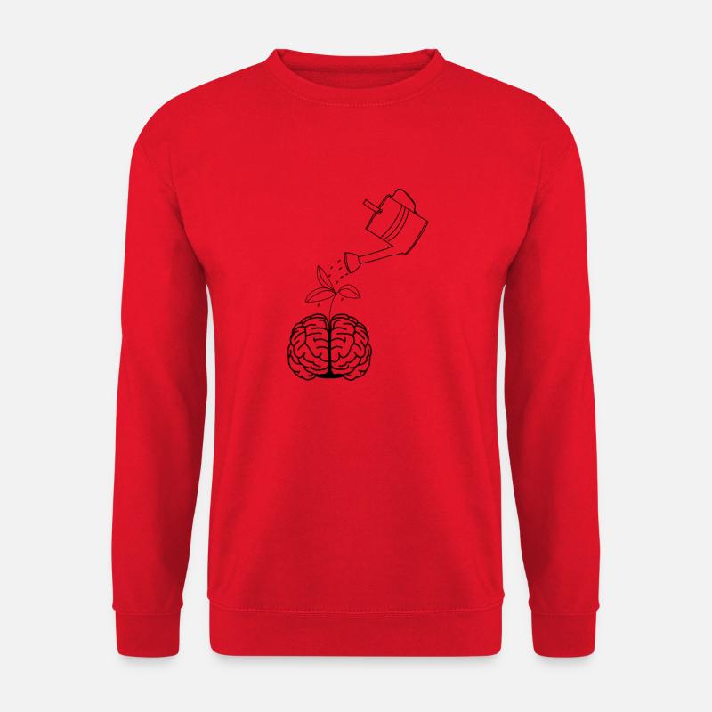 Wachsende Gedanken - Unisex Pullover - Rot