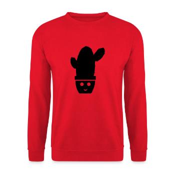 Florist Flower Plant Nature Gardener - Unisex Sweatshirt - red - Front - Alina (178cm) & Michal (187cm)