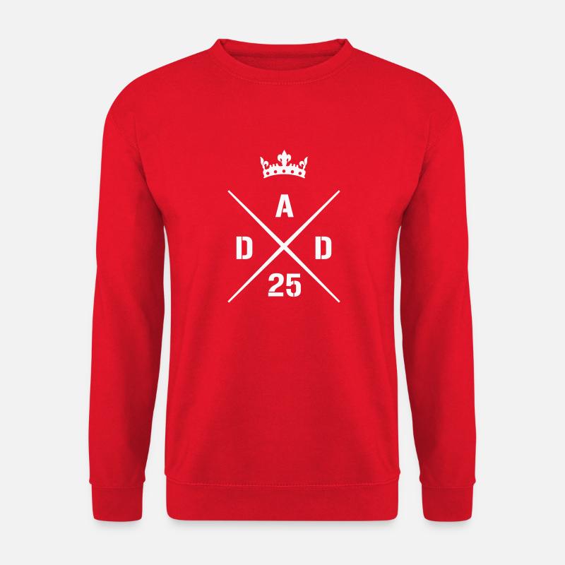 Dad 25 / Dad 2025 - Unisex Sweatshirt - red