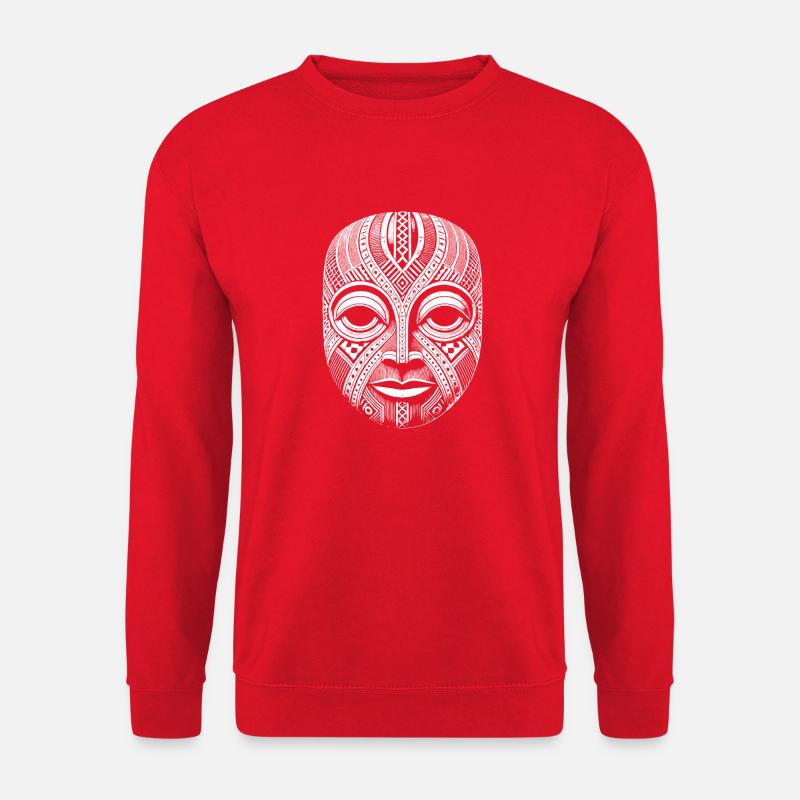 Mask - Unisex Sweatshirt - red