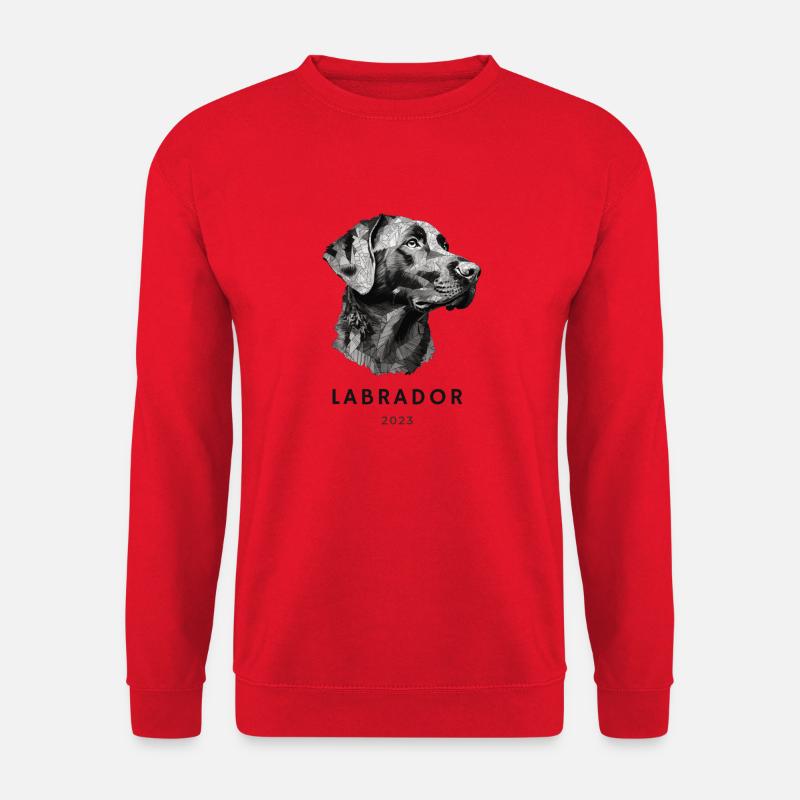 Labrador - Unisex Pullover - Rot