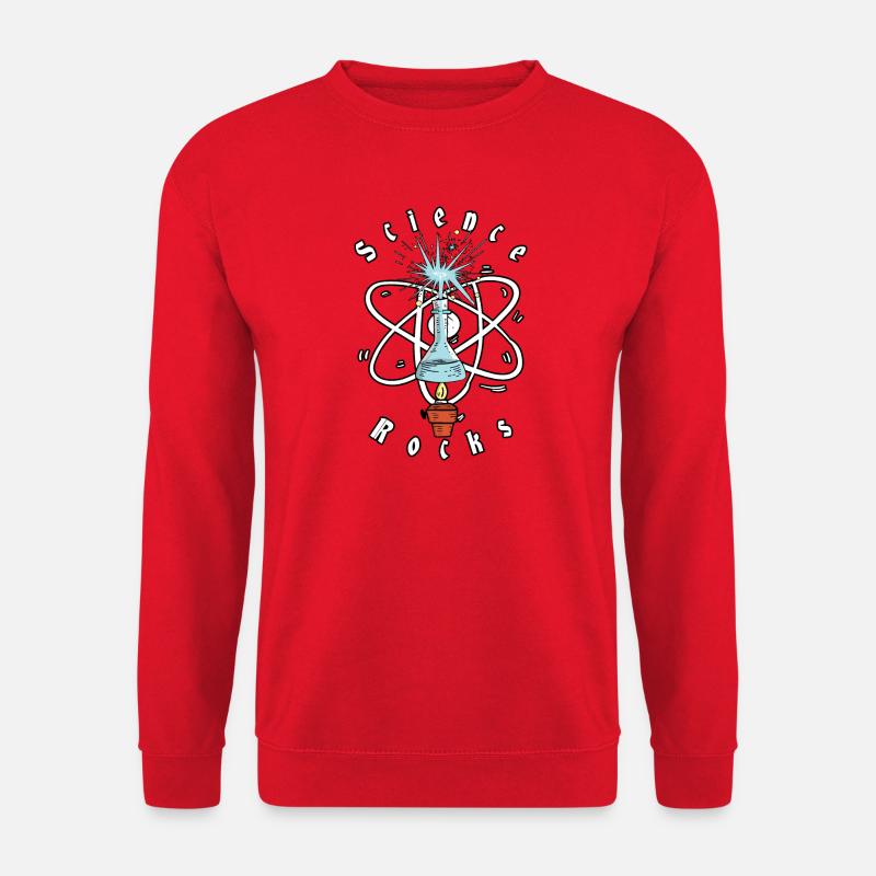 Science Physics rocks - Unisex Sweatshirt - red