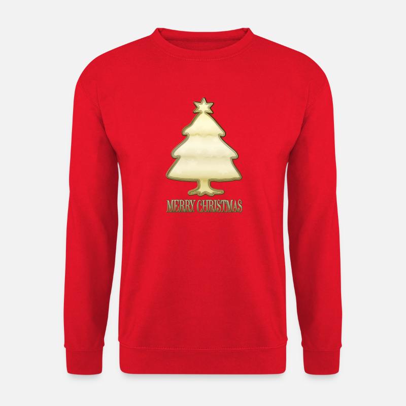 Fir tree - Unisex Sweatshirt - red