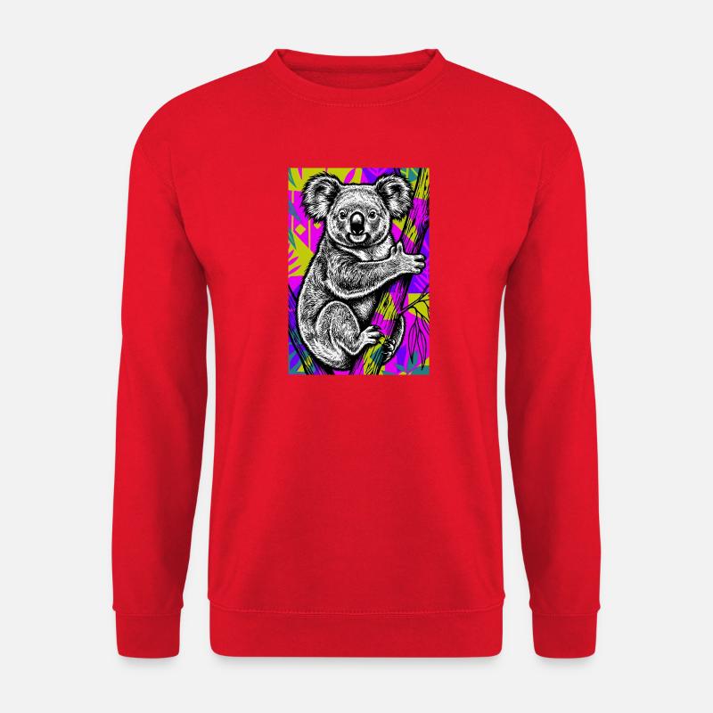 Koala - Unisex Sweatshirt - red