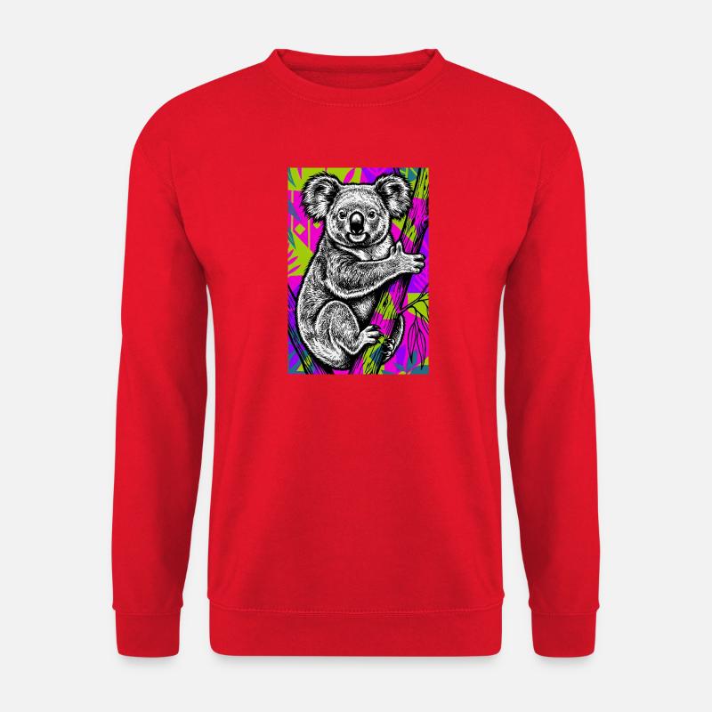 Koala - Unisex Sweatshirt - red