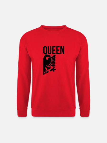 Queen albo - Unisex Pullover - Rot