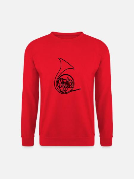 Waldhorn I - Unisex Pullover - Rot