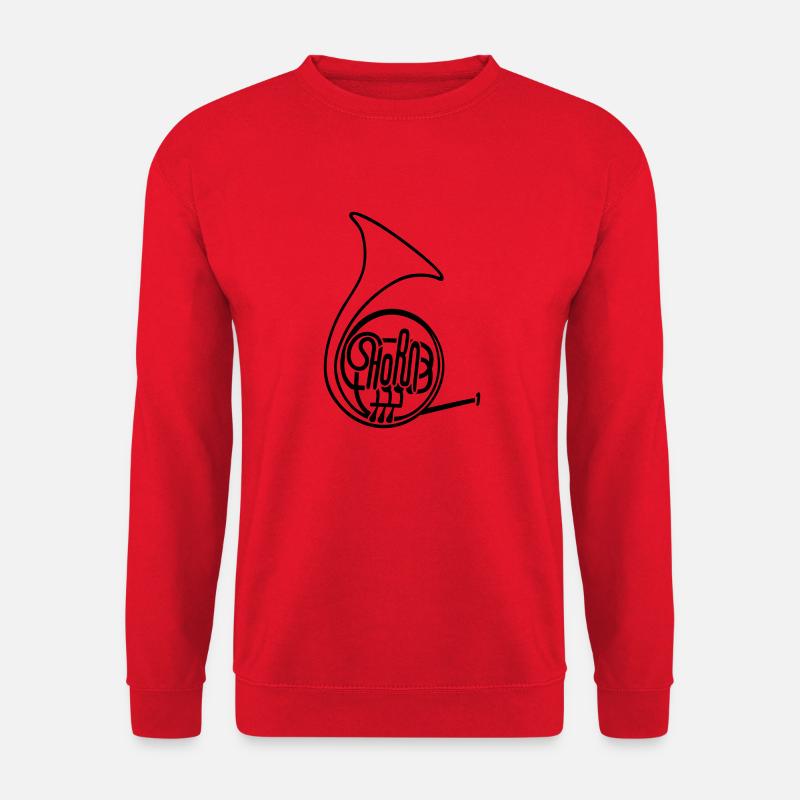 Waldhorn I - Unisex Pullover - Rot