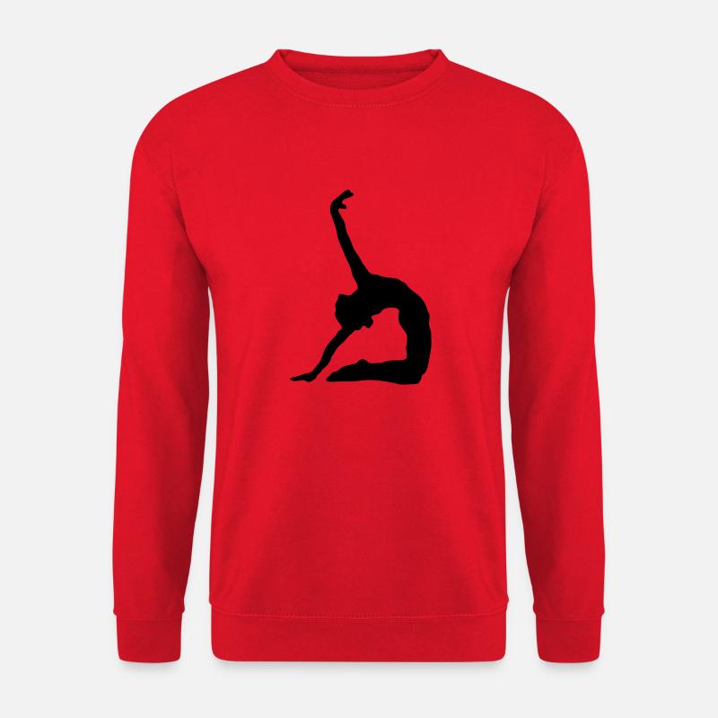 Kunstturnen Bodenturnen Turnerin - Unisex Pullover - Rot