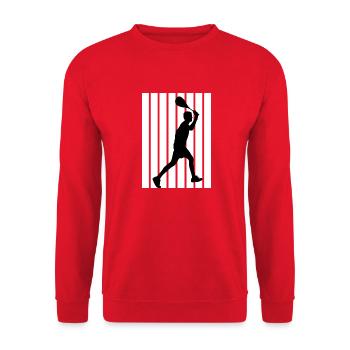 Squash - Unisex Pullover - Rot - Vorne - Alina (178cm) & Michal (187cm)