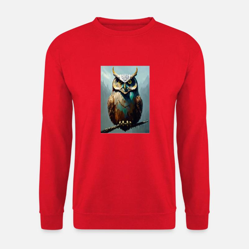 EULEN-DESIGN - Unisex Pullover - Rot