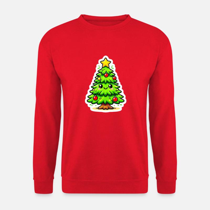 Christmas Tree Christmas Tree - Unisex Sweatshirt - red