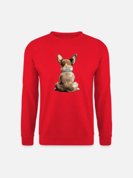 Chihuahua - Unisex Pullover - Rot