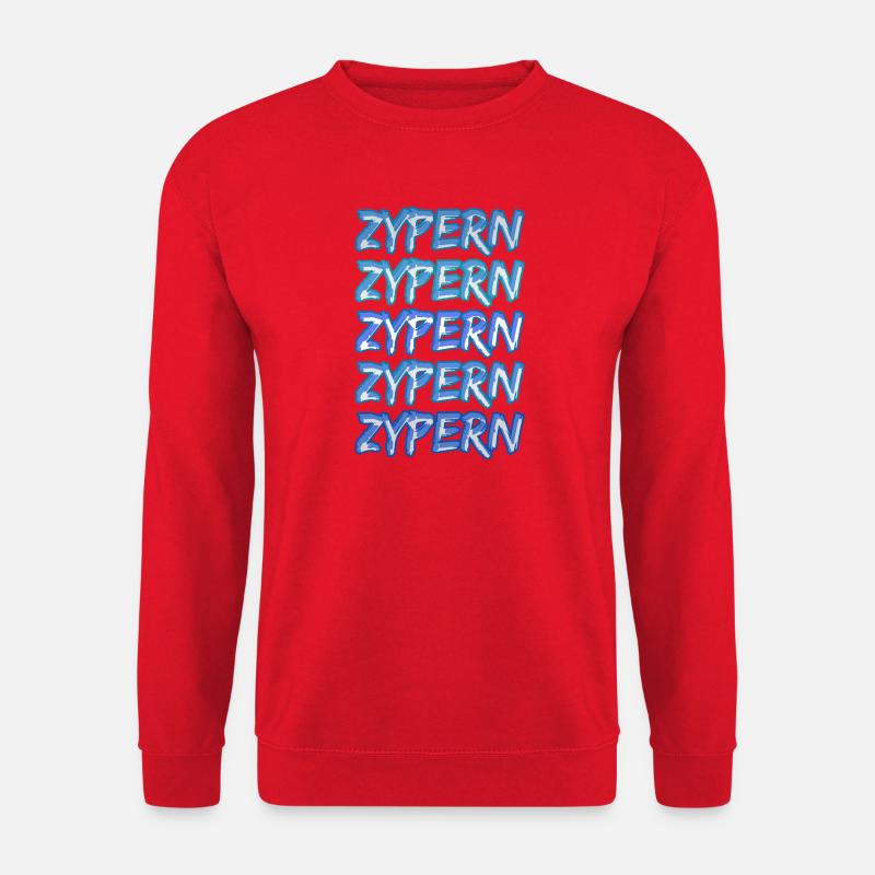 Zypern - Unisex Pullover - Rot