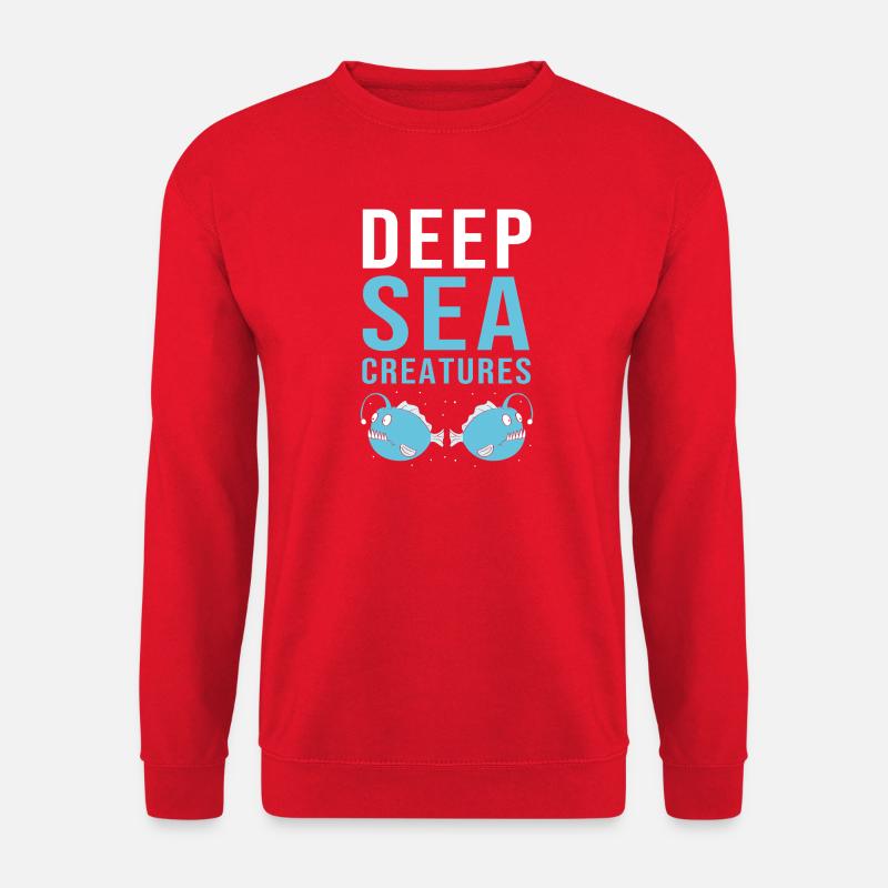 Anglerfisch - Unisex Pullover - Rot