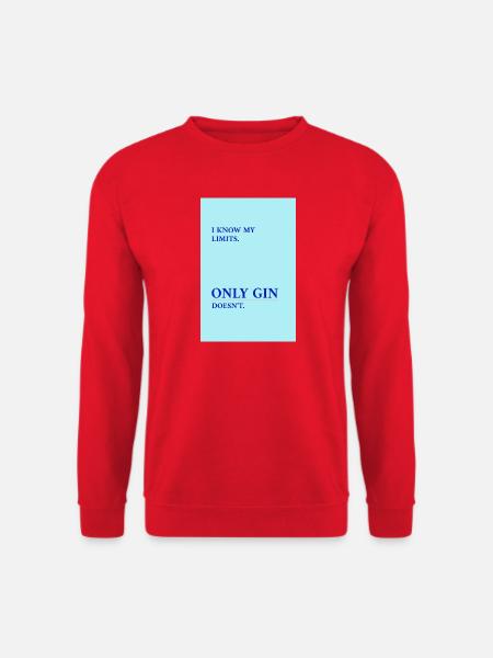 Gin Has No Limits - Unisex Sweatshirt - red