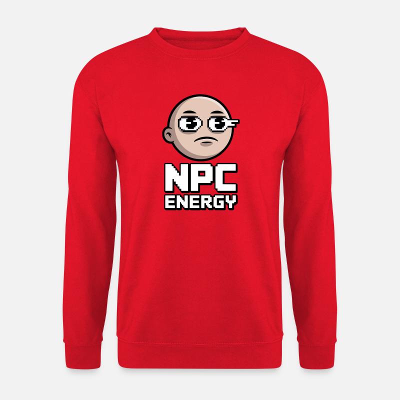 NPC Energy Pixel Pop - Unisex Sweatshirt - red