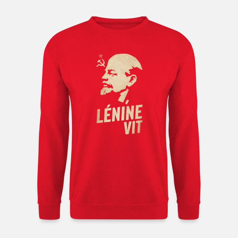Lenin lebt - Unisex Pullover - Rot