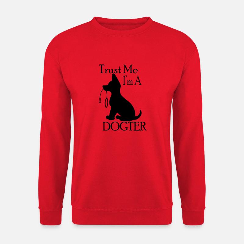 Hund Dog - Unisex Pullover - Rot