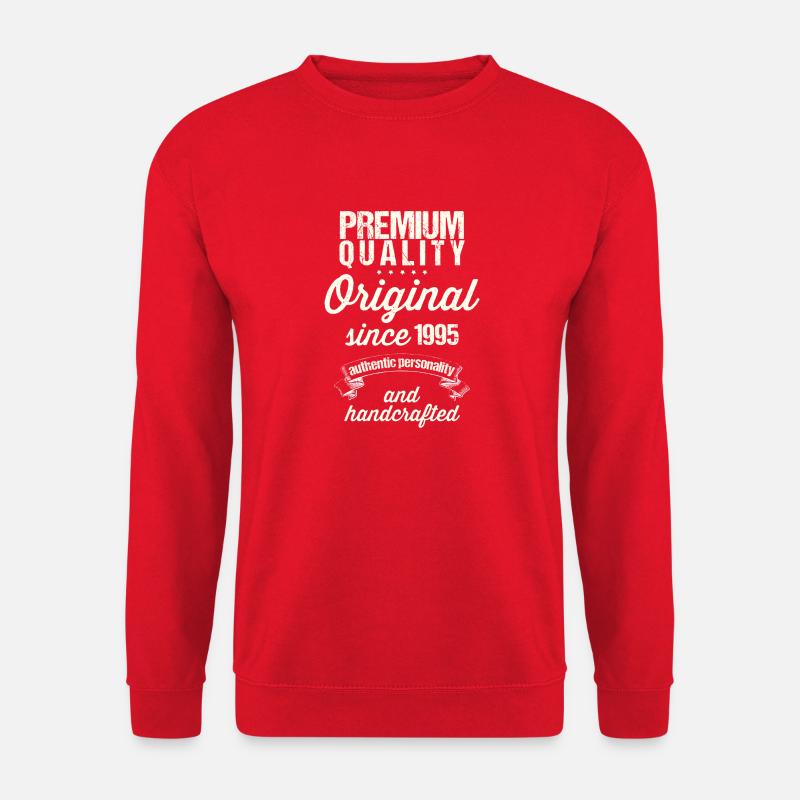 Born in 1995 - Unisex Sweatshirt - red