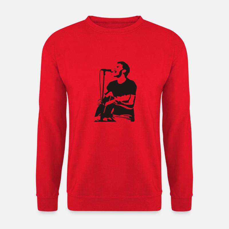 shouter_blanko - Unisex Pullover - Rot