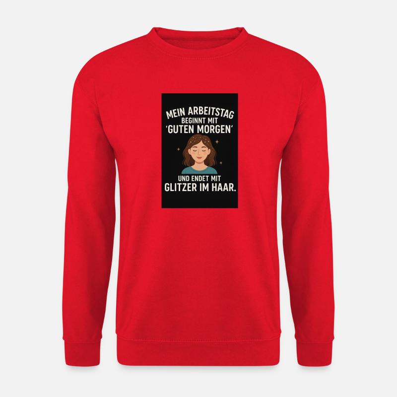 Erzieherin - Unisex Pullover - Rot