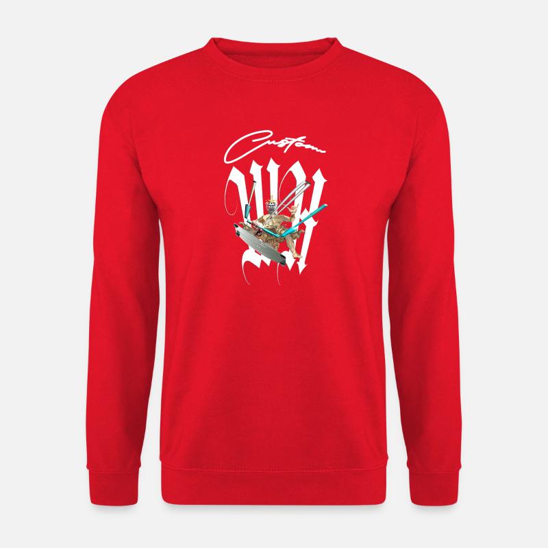 Mythischen Gott Surfer - Unisex Pullover - Rot